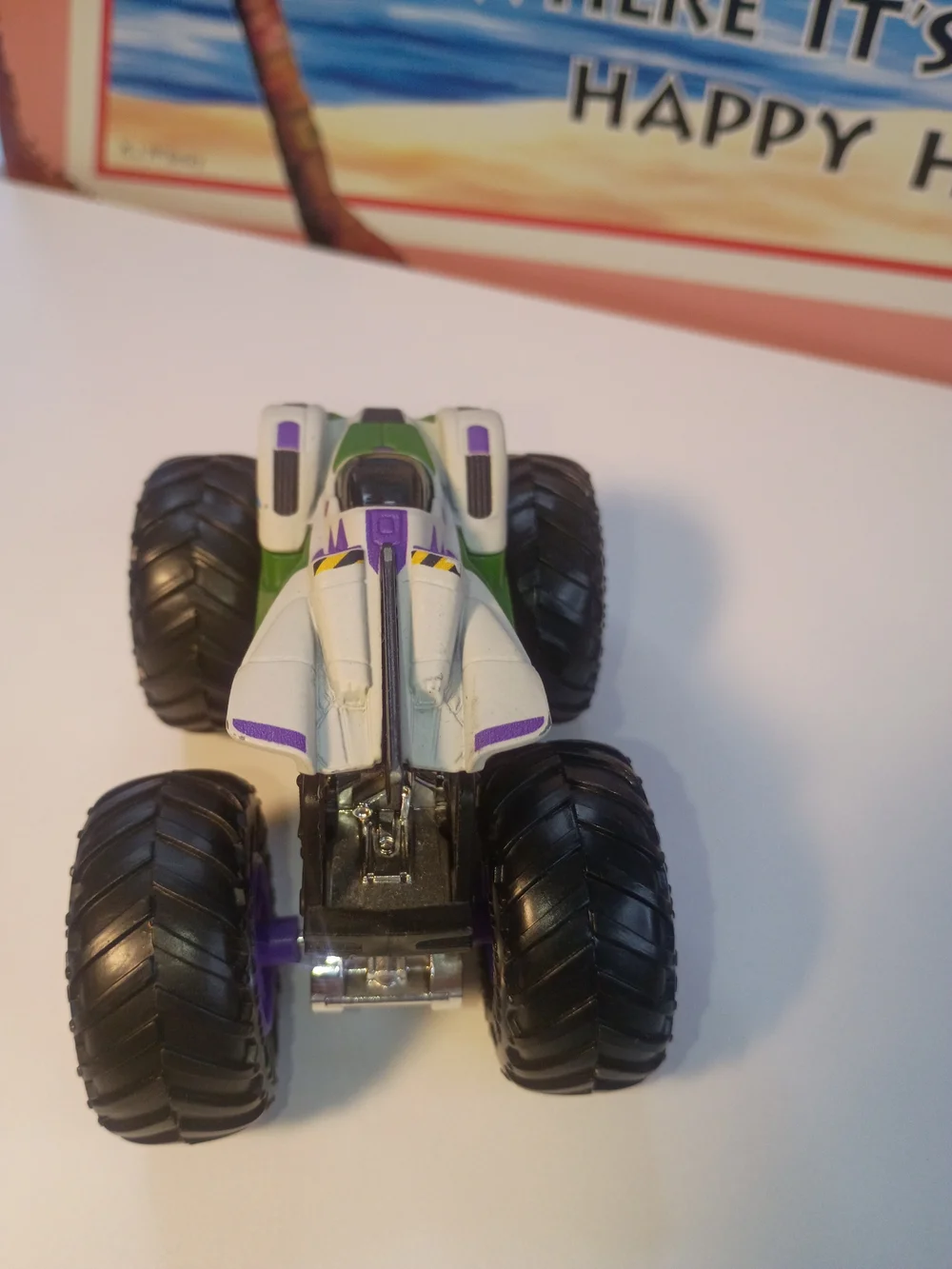 Hot Wheels Monster Truck Buzz Lightyear 1/64 Scale Monster Truck Loose